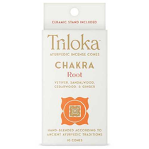 Triloka Root (Muladhara) Chakra Incense - Cone