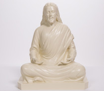 Jesus Meditating - Almond 8"