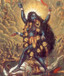 Black Kali - Slayer of Time and Death - Short Jar Candle