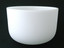 Frosted Crystal Singing Bowl - B Note - 11"