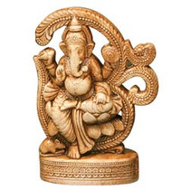 Om Ganesha statue