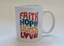 Faith, Hope, Lightness, Love - Mug - Back View