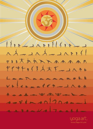 Ashtanga Primary Series - Poster