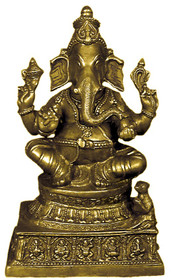 Statue - Brass Ganesh Murti