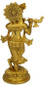 Statue - Krishna Brass 7.5"