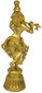 Statue - Krishna Brass 11"