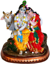 Statue - Divine Couple Murti 6"