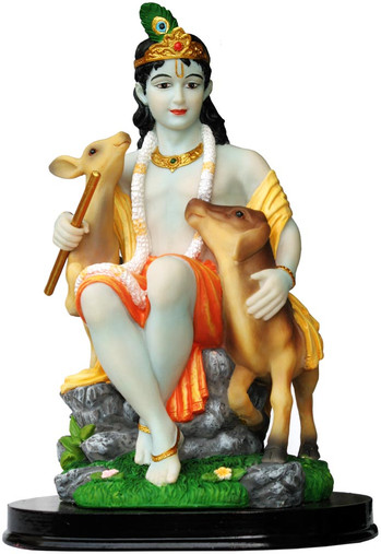 Statue - Govinda with Animals