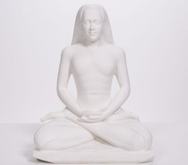 Statue - Babaji Meditating - Marble Blend 8"