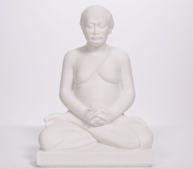Lahiri Mahasaya Meditating - Marble Blend 8"