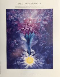 Crown Chakra Blossoming Poster (with title) - 8.5"x11"