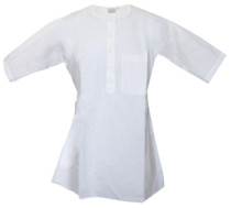Men's Kurta - Short Sleeves - White