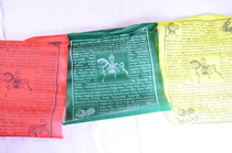 Windhorse Tibetan Prayer Flags (10) 6" X 8"