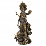 Statue - Quan Yin Avalokiteshvara on Dragon