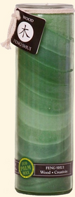 Feng Shui Tall Jars (Wood)