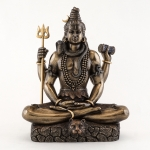 Statue - Shiva in Padmasana Lotus Pose