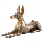Statue - Anubis with Colored Collar