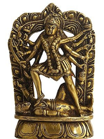 Statue - Goddess Kali (Brass)