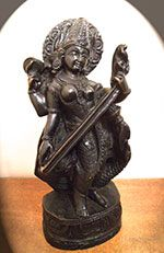 Statue - Saraswati - 5.5" (Resin)