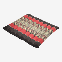 Zafuko Rollable Meditation Cushion (Black/Red)