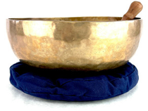 Himalayan Singing Bowl (Golden Buddha)  - 6.75" - C/F# Note