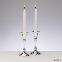 Silver Plated Candlesticks - 5"