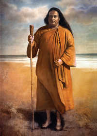 Paramhansa Yogananda  in India (Color - 5X7)