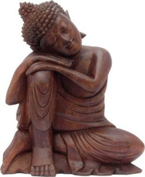 Buddha Wood Carving (Dreaming)