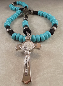 Rosary - Semper Virgo (Turquoise)