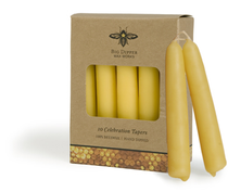 Beeswax Celebration Tapers (Box of 10)