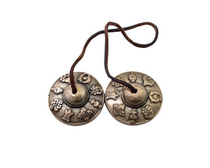 Auspicious Symbol Tibetan Tingsha Cymbals