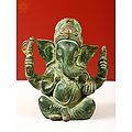 Statue - Ganesh 4" (Brass)