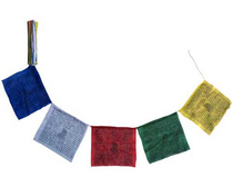 Tibetan Prayer Flags (10")