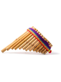 Curved Zampona Pan Pipes (6")