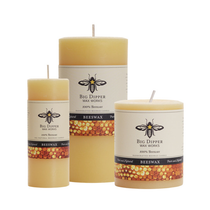 Beeswax Pillar Candle - Ivory (2 X 4 3/4)