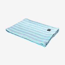 Cotton Yoga Blanket (Multi-Blue)