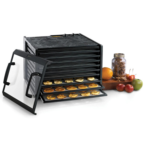 Excalibur Deluxe 9-Tray Dehydrator with Timer and Clear Door, 3926TCDB