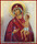 Small Silk-screen Icon of Mother of God, Nurturer of Children