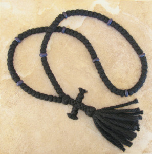 Double 4 ply 100 knot prayer rope