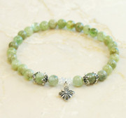 Green Kyanite Prayer Bracelet