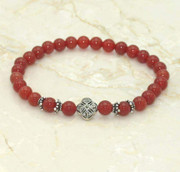 Carnelian Prayer Bracelet