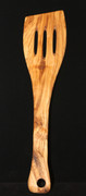 Hand-carved Bethlehem Olive Wood Spoon - slotted