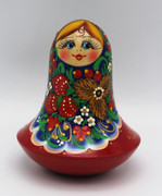 Roly Poly Doll - Red