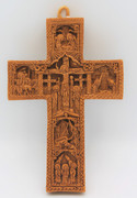 Aromatic Mastic Cross with details of the Passion and Resurrection