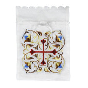 Antidoron Holy Bread Bag - Floral