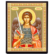 Archangel Michael Embossed Icon