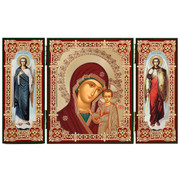 Diptych of Theotokos and Angels