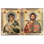 Christ and Virgin of Vladimir Diptych