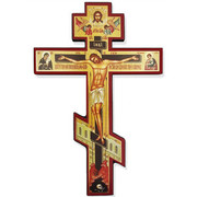 Gold Foil Wall Cross