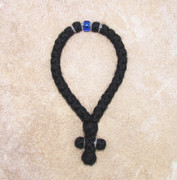 33-knot Greek with Accents - 3 ply with Blue Bead